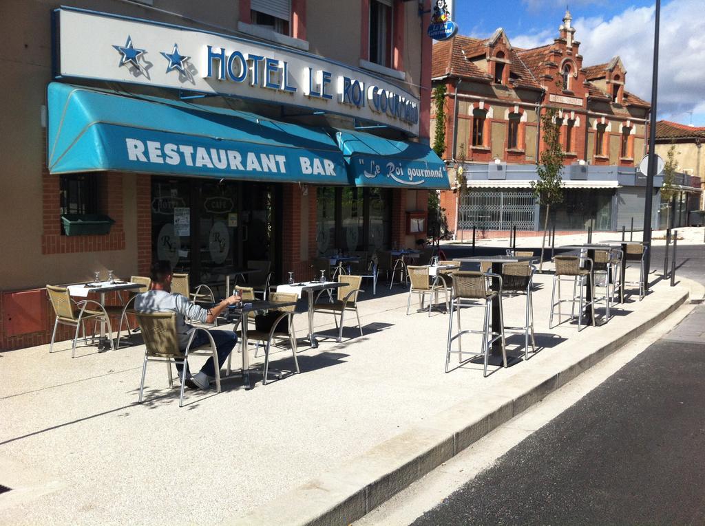 Hotel Le Roi Gourmand Pamiers Exterior foto