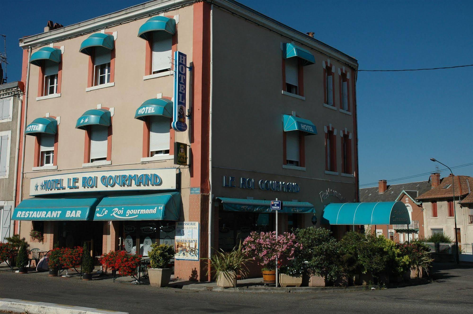 Hotel Le Roi Gourmand Pamiers Exterior foto